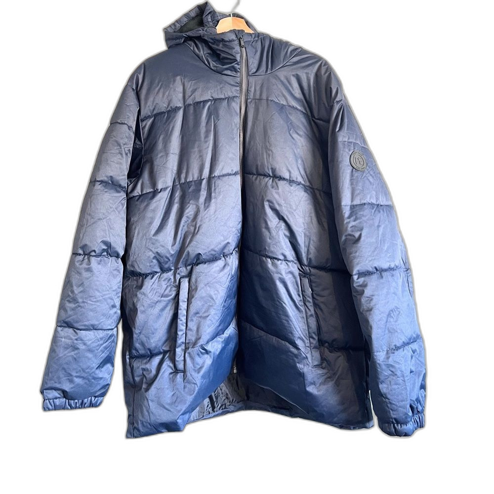 Men’s women’s Perry Ellis Portfolio outerwearJacket Coats Navy XXL.